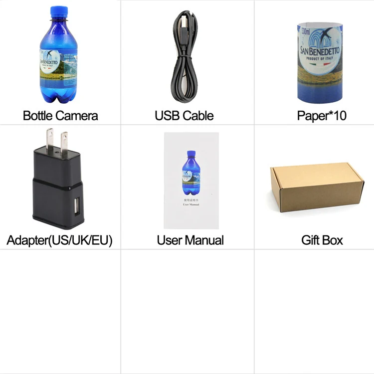 Mini Drink Bottle Camera DVR-1080WBS product view 8 of 10