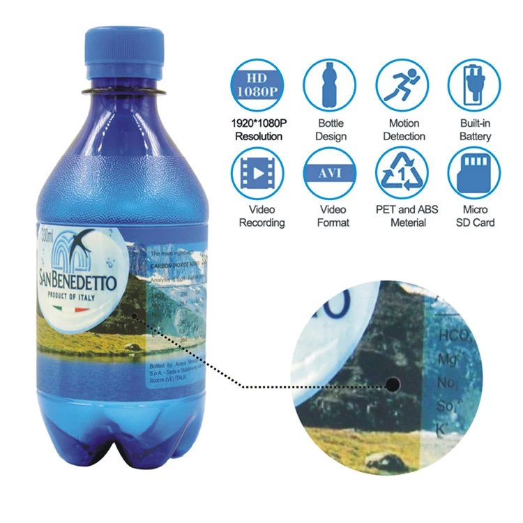 Mini Drink Bottle Camera DVR-1080WBS product view 5 of 10
