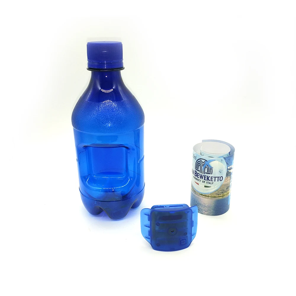 Mini Drink Bottle Camera DVR-1080WBS shown in a room setting
