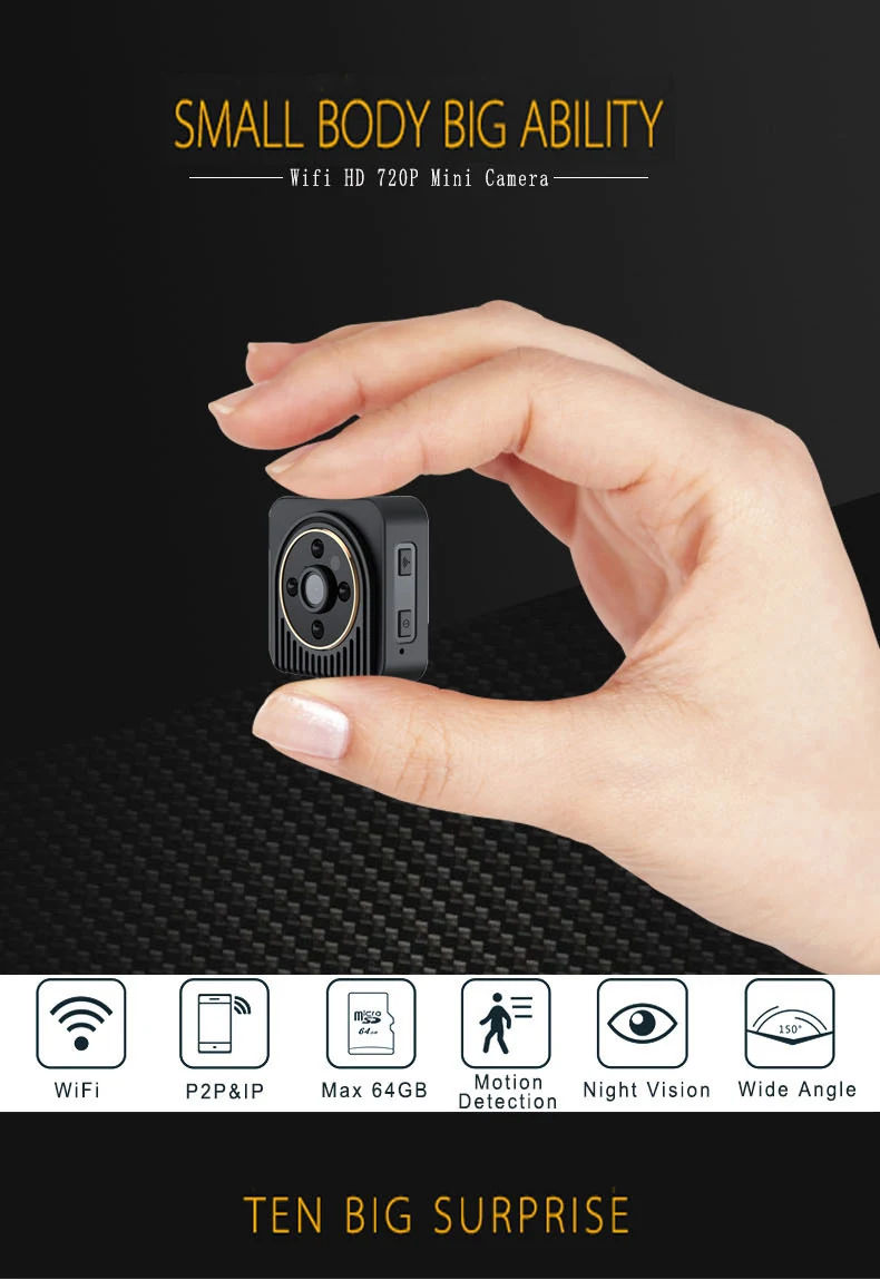 Night Vision Magnetic WiFi Camera WF-720MCN product view 10 of 10