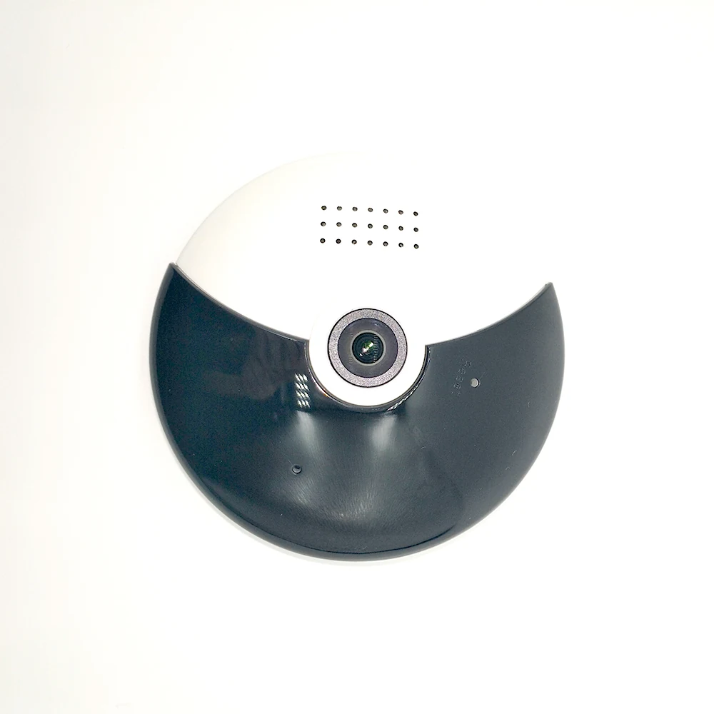 360 Panoramic Ceiling WiFi Camera WF-360MOC shown in a room setting
