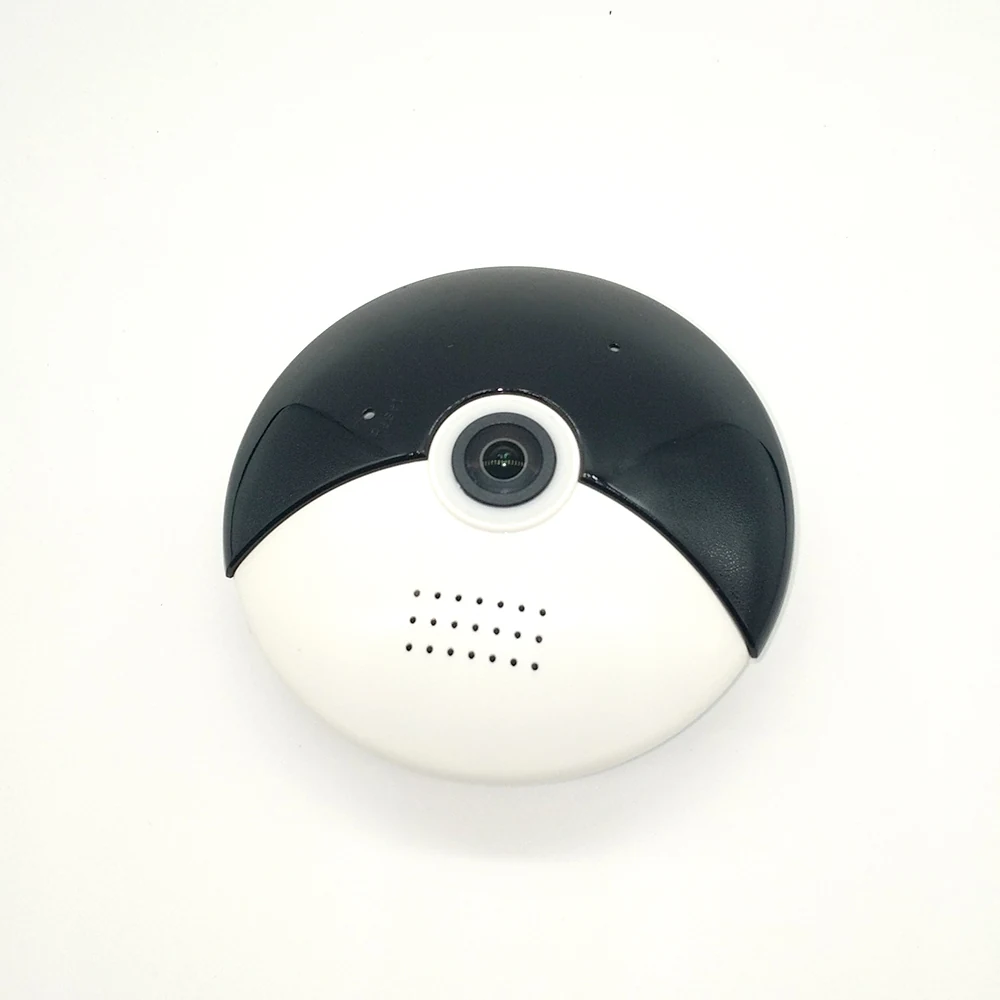 360 Panoramic Ceiling WiFi Camera WF-360MOC detail view of the lens and controls