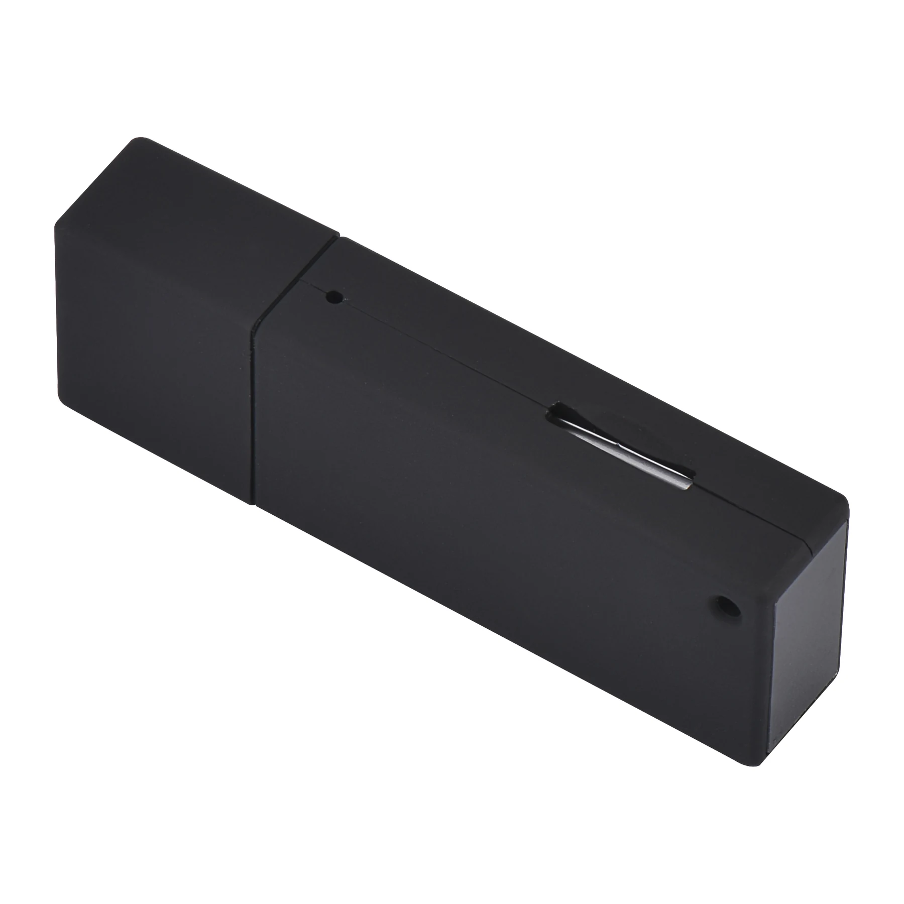 Portable 1080P USB Drive Camera DVR-1080UC detail view of the lens and controls