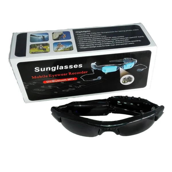 Bluetooth Sunglasses Camera With Earphone DVR-1080BSE product view 9 of 10