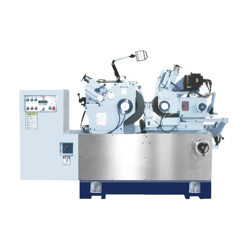 Centerless grinding machine used for high volume automotive shaft production