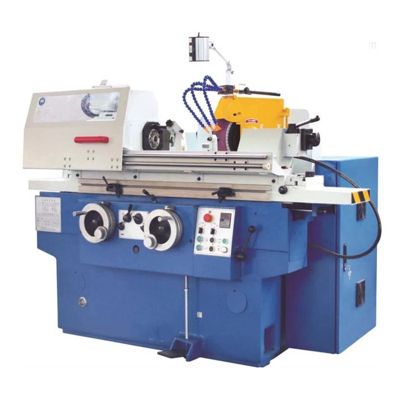 Universal cylindrical grinding machine set up for valve and plunger components