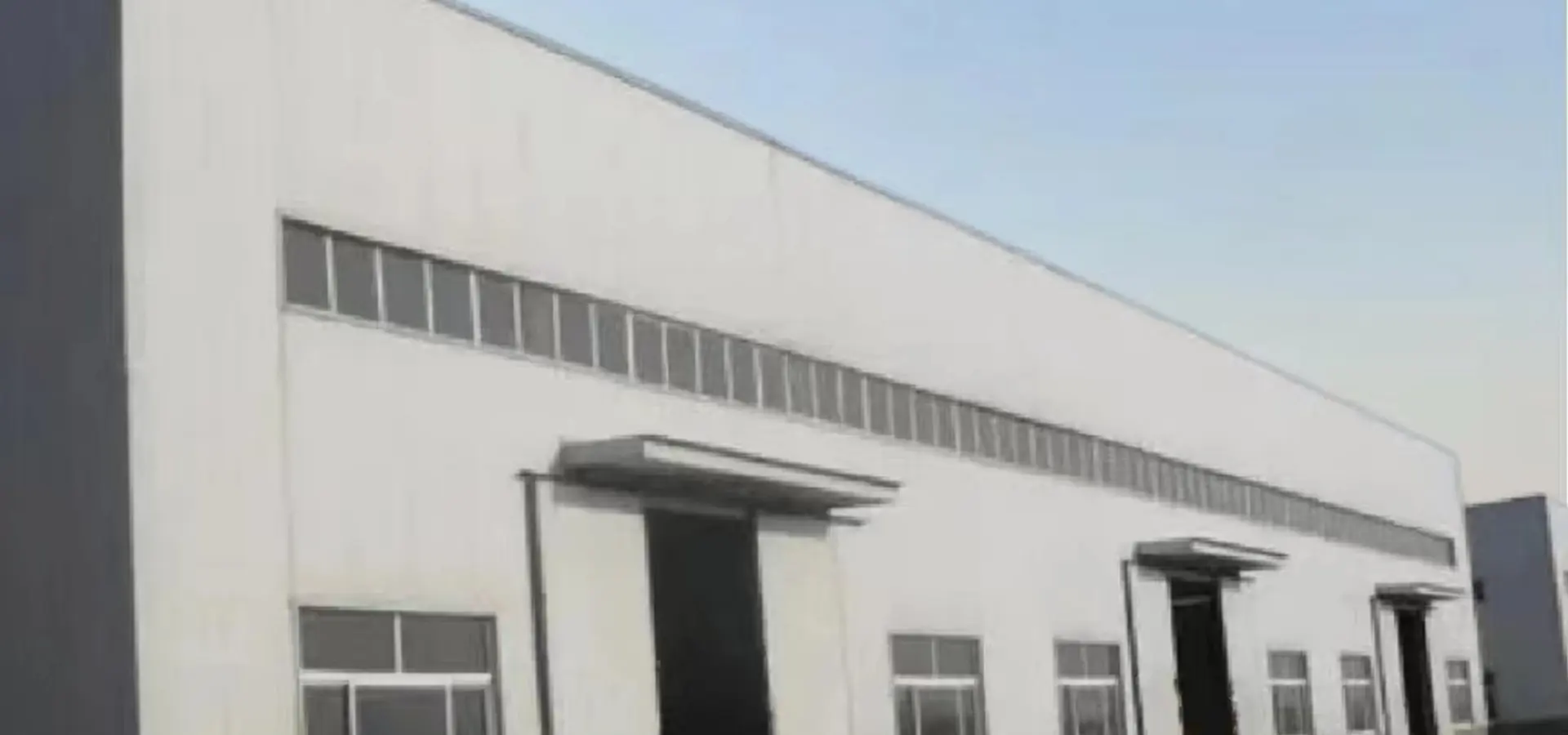 Warehouse building at Yiwu Wanxuan Vehicle Parts