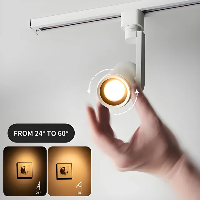 5-Color Zoomable LED Track Light XL04 specification view