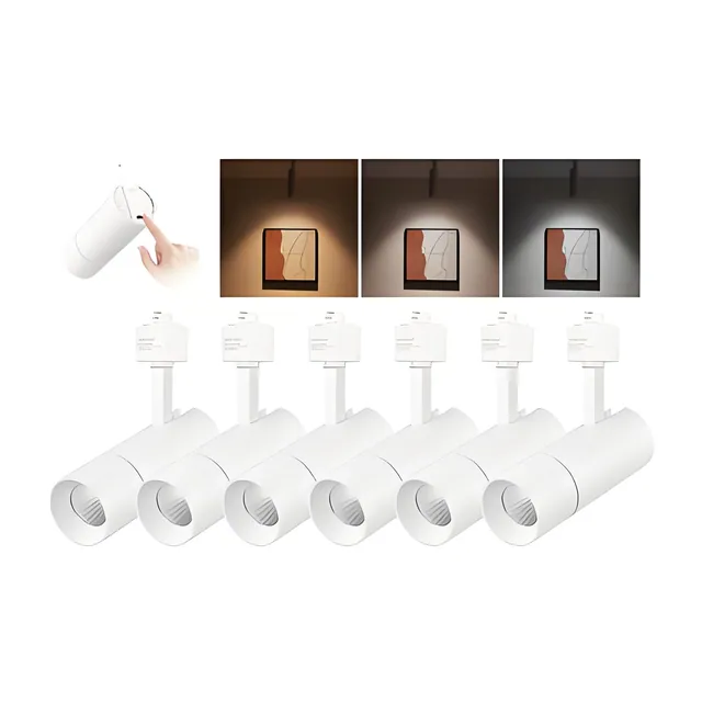 3-Color Zoomable LED Track Light XL02 main product view