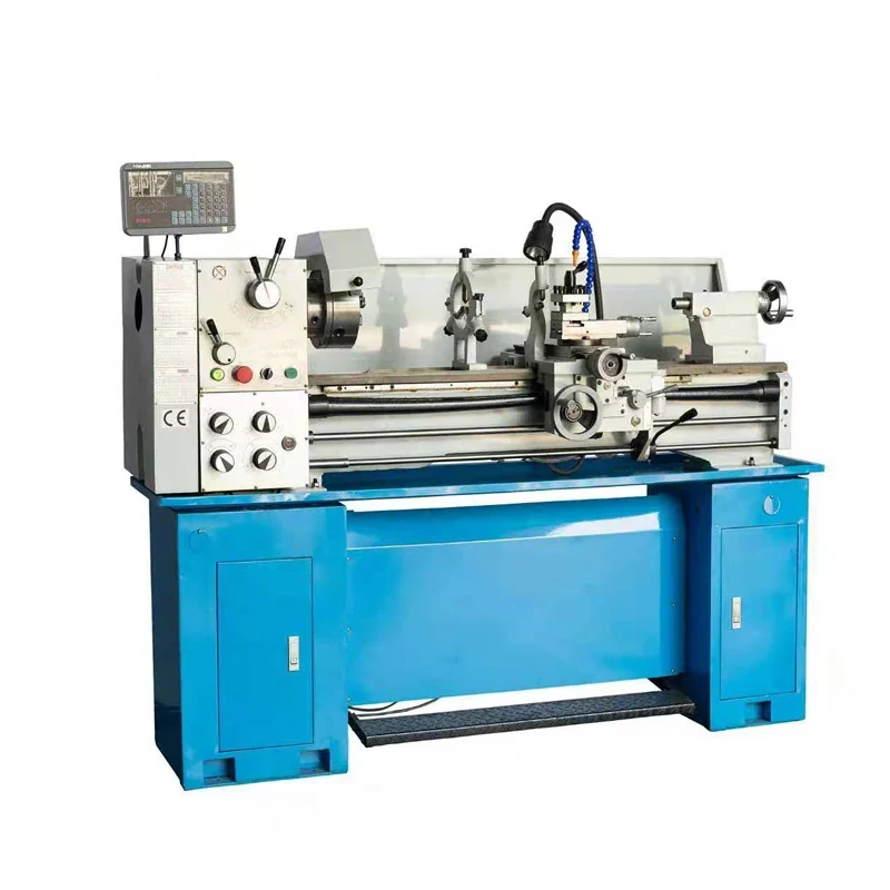 CZ1237 BL1237 bench lathe machine with headstock speed change levers gap bed carriage and tailstock