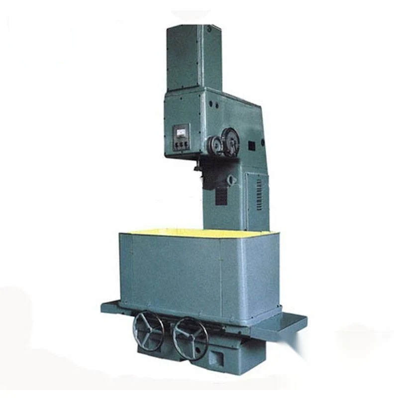 M4215 hydraulic vertical cylinder honing machine with vertical column honing head and feed handwheel on a cast machine base