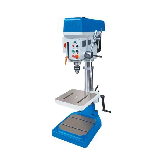 Z4132G bench drilling machine with drill head feed handles column rotating worktable and cast base