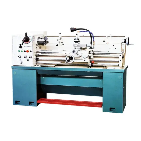 C0632D manual gap-bed lathe with camlock chuck headstock levers apron cross slide and tailstock