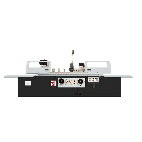 M1332 external cylindrical grinder with grinding wheel head work head tailstock swivelling worktable and centralised control panel