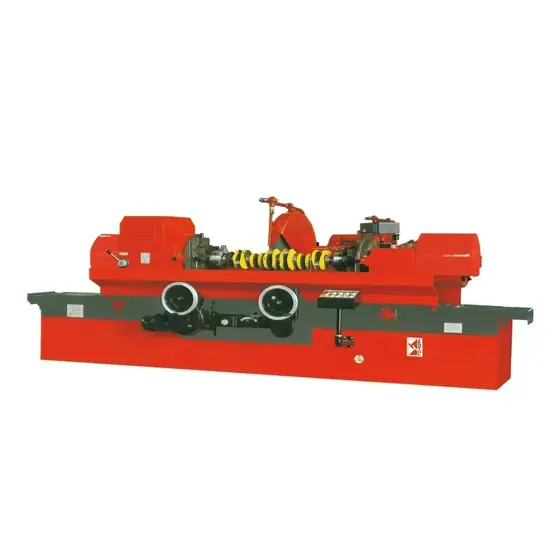 MQ8260A crankshaft grinding machine with grinding wheelhead worktable and control panel