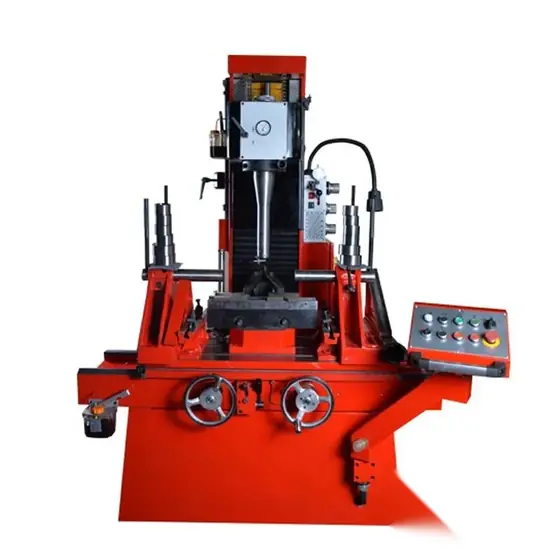 VBM160 vertical cylinder boring milling machine with EasyTouch control panel column and engine block table