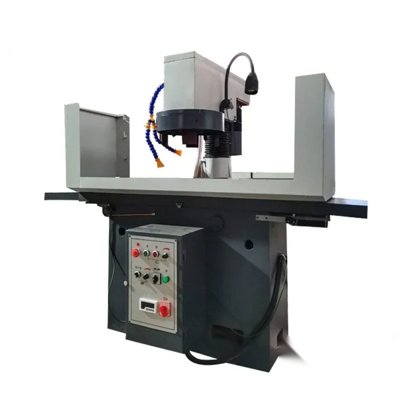 TSM850 vertical cylinder head disc grinding and milling machine with long work table and vertical grinding head