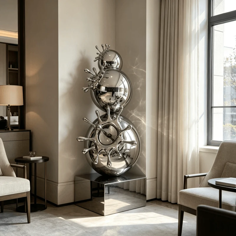 Large Stainless Steel Combination of Ball view 5