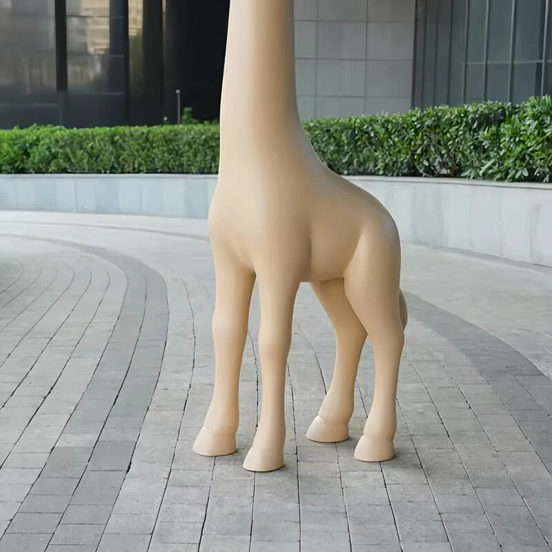 Modern Large-Scale Animal Cartoon-Style Outdoor Decorative Glass Fiber Resin Figure Design B view 5