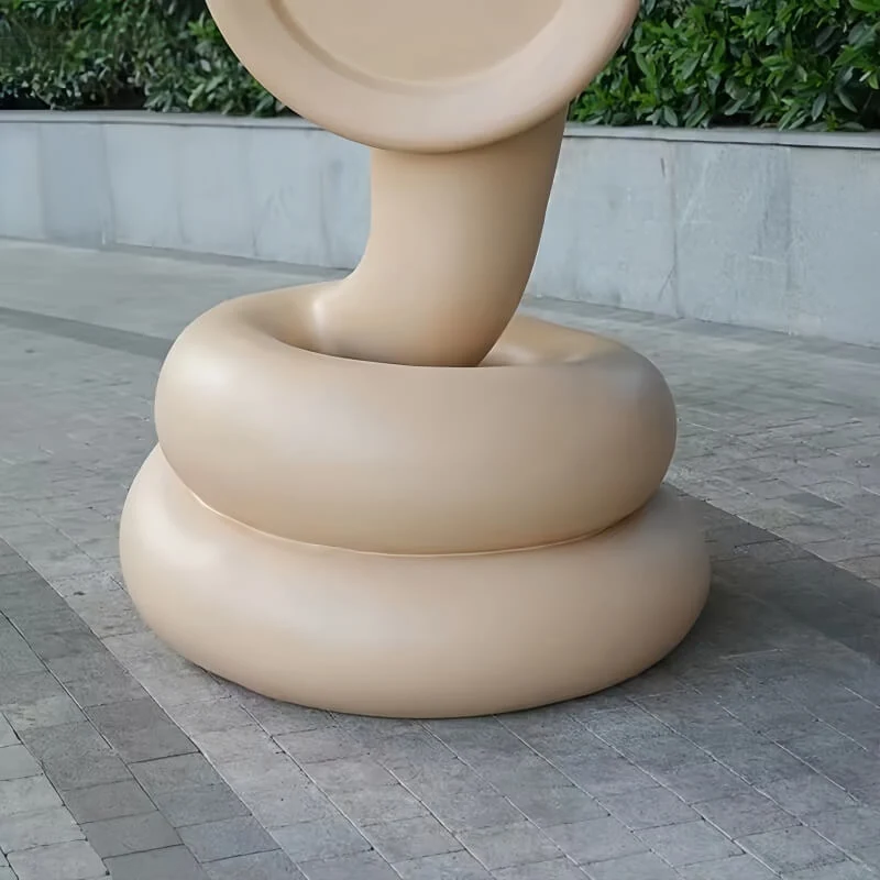 Modern Large-Scale Animal Cartoon-Style Outdoor Decorative Glass Fiber Resin Figure Design A view 4