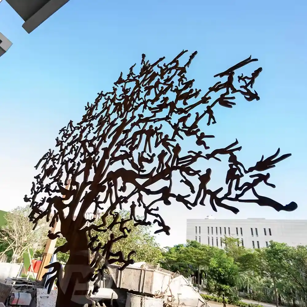 Large Modern Outdoor Garden Decorative Metal Art Design B view 5