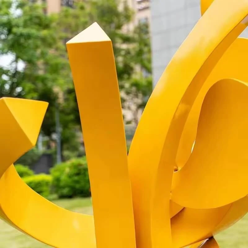 Large Modern Outdoor Garden Decorative Metal Art Design A view 3