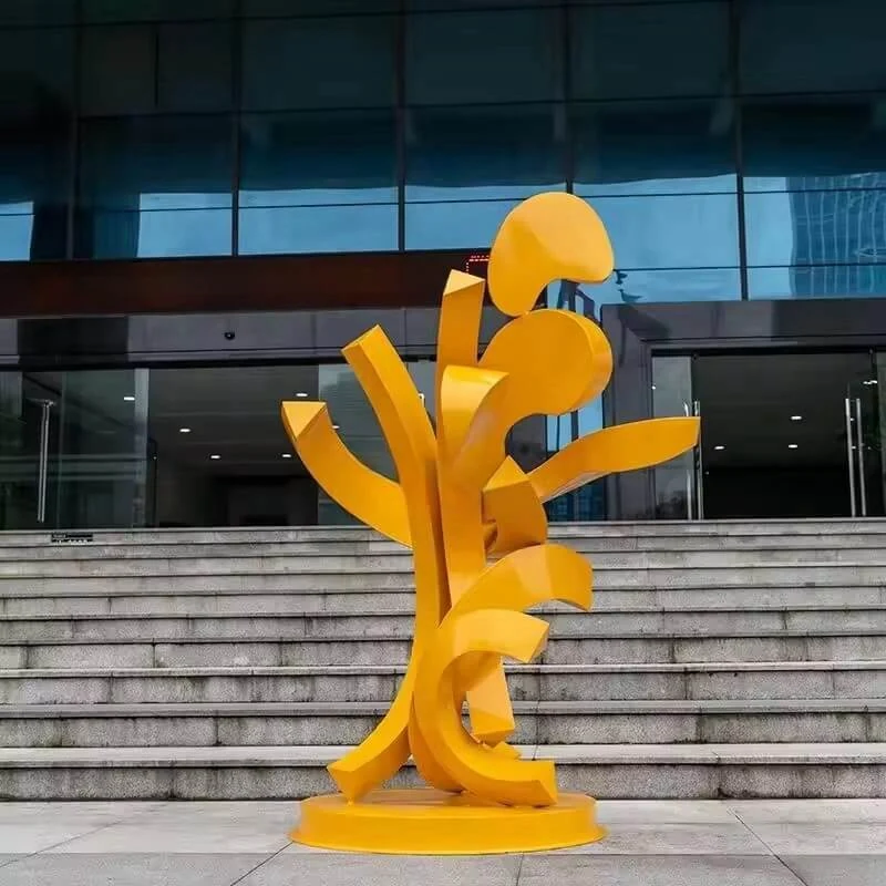 Large Modern Outdoor Garden Decorative Metal Art Design A view 2