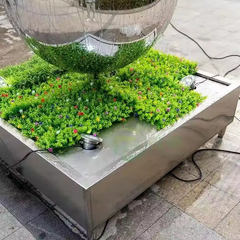 Outdoor Fountain with Light Garden Water Feature view 4