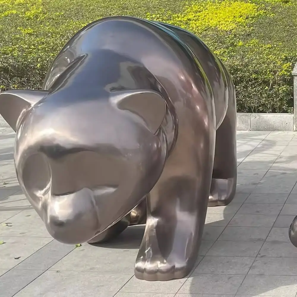 Custom Animal Sculpture Garden Shopping Mall Park Forest Decorative view 5