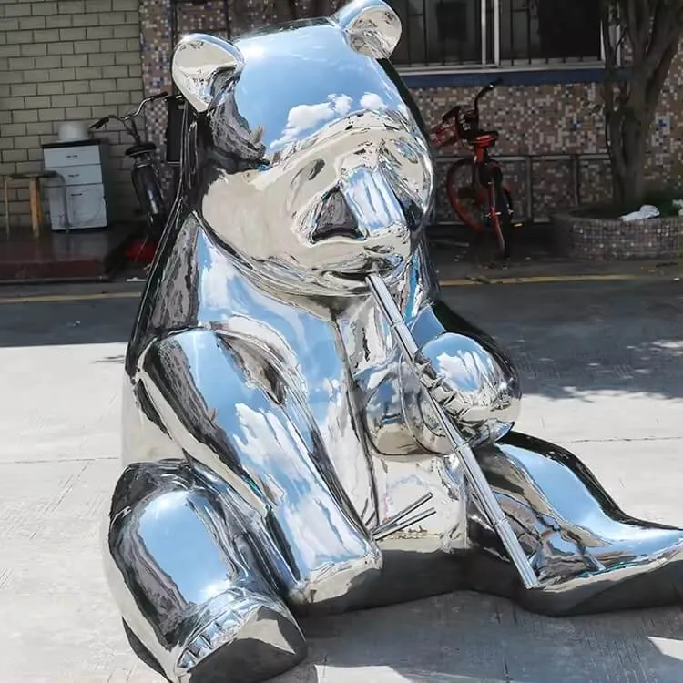 Custom Animal Sculpture Garden Shopping Mall Park Forest Decorative view 3