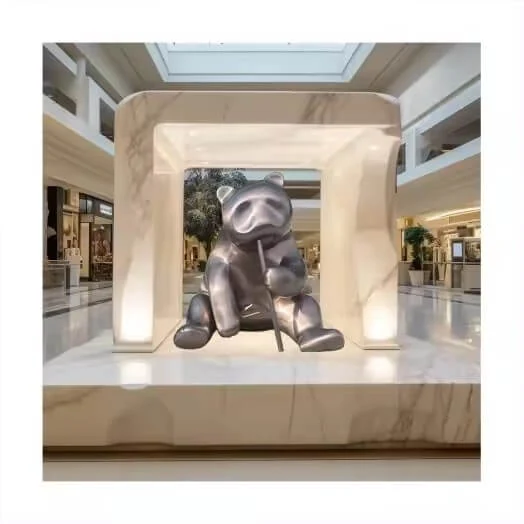 Custom Animal Sculpture Garden Shopping Mall Park Forest Decorative view 6