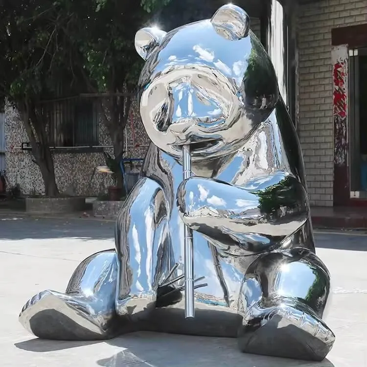 Custom Animal Sculpture Garden Shopping Mall Park Forest Decorative view 2