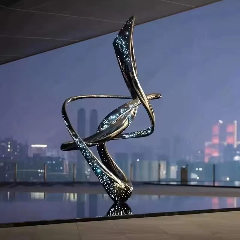 Modern Large Garden Landmark Outdoor Metal Art view 4