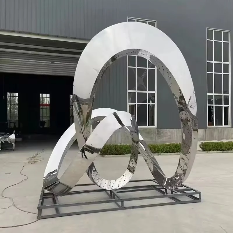 Modern Large Garden Landmark Outdoor Metal Art view 2
