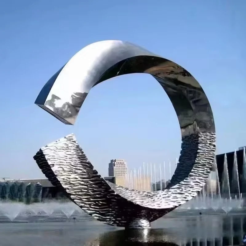 Modern Large Garden Landmark Outdoor Metal Art view 3