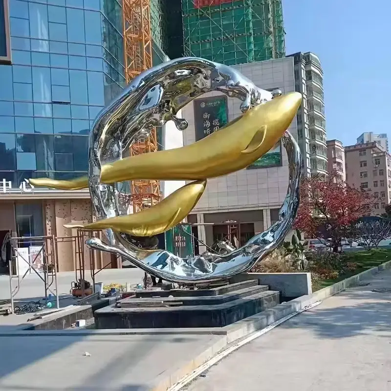 Modern Large Garden Landmark Outdoor Metal Art view 5