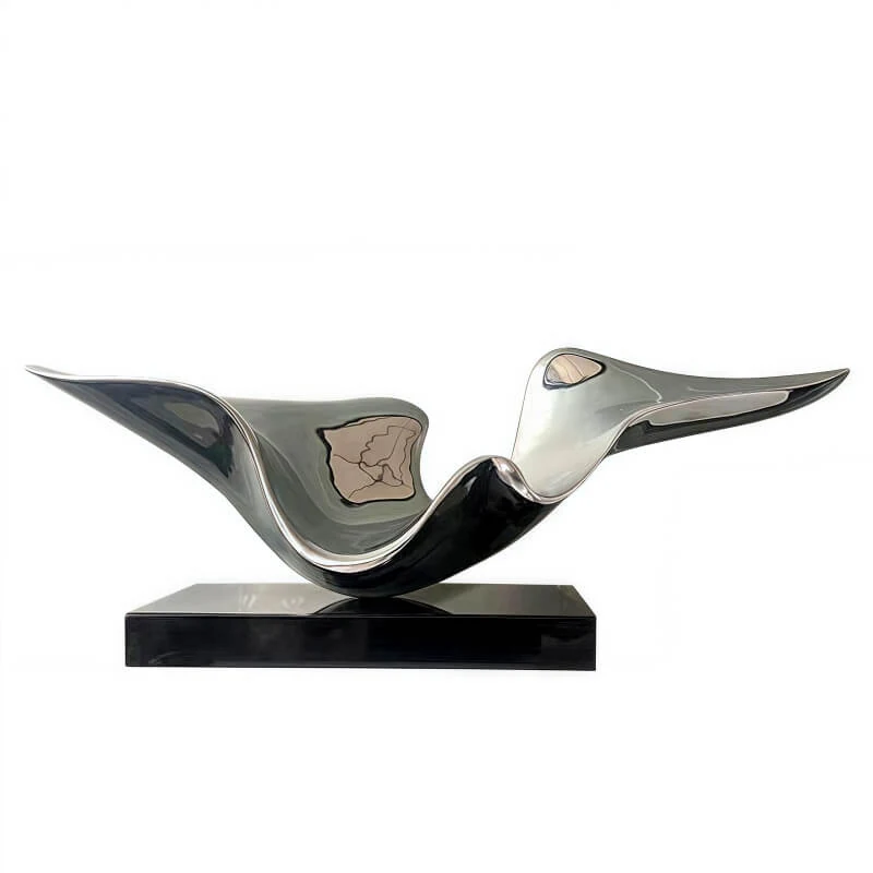 Stainless Steel Abstraction Decoration produced by Xinhengda Sculpture in Shenzhen