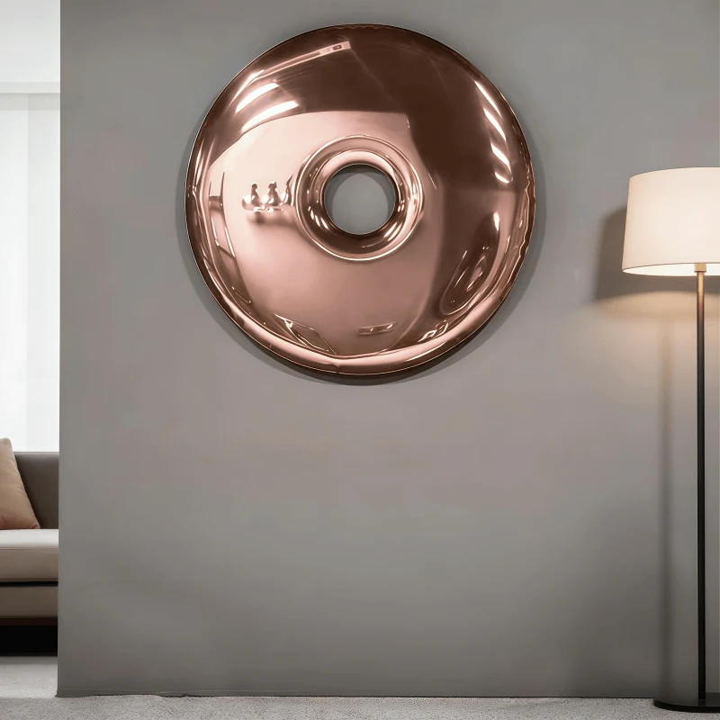 Stainless Steel Donuts Wall Decoration Design B view 7
