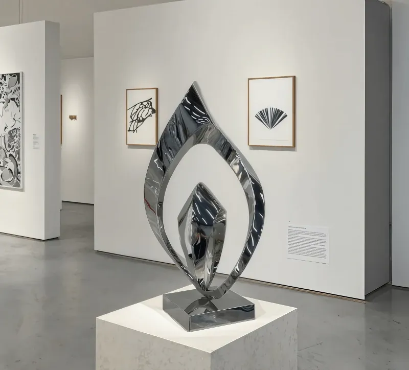 Stainless Steel Flame Decoration view 4