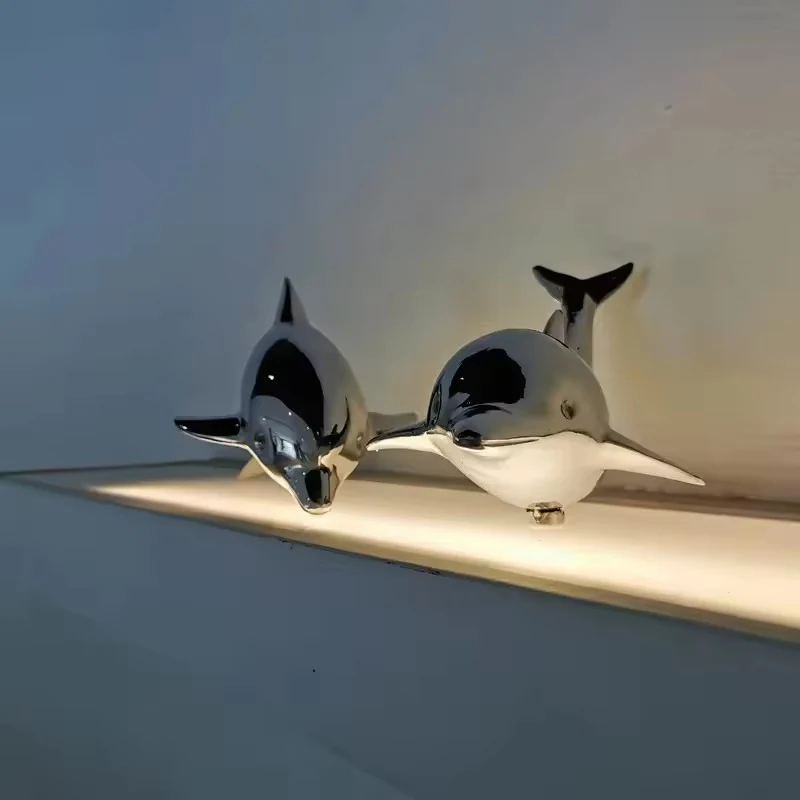 Stainless Steel Mirror Dolphin view 4