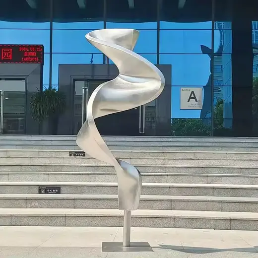 Custom Size Modern Handcraft Abstract Form produced by Xinhengda Sculpture in Shenzhen