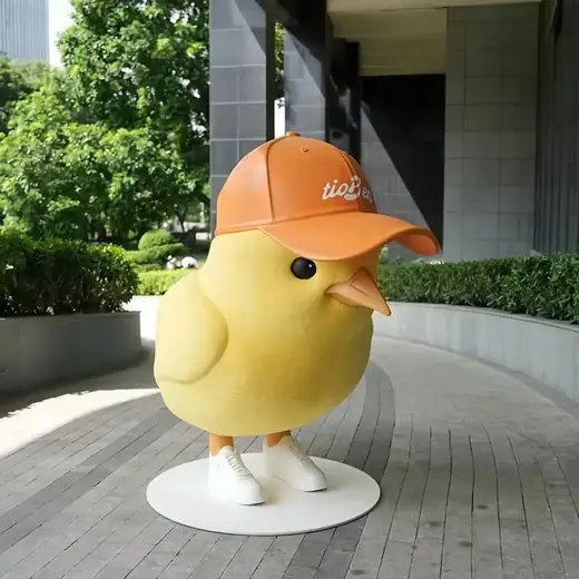 Modern Large-Scale Animal Cartoon Outdoor Decorative Glass Fiber Resin Figure produced by Xinhengda Sculpture in Shenzhen