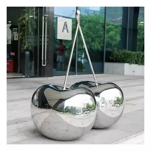 Modern Outdoor Garden Decoration Color Size Metal Sphere Art Design A produced by Xinhengda Sculpture in Shenzhen