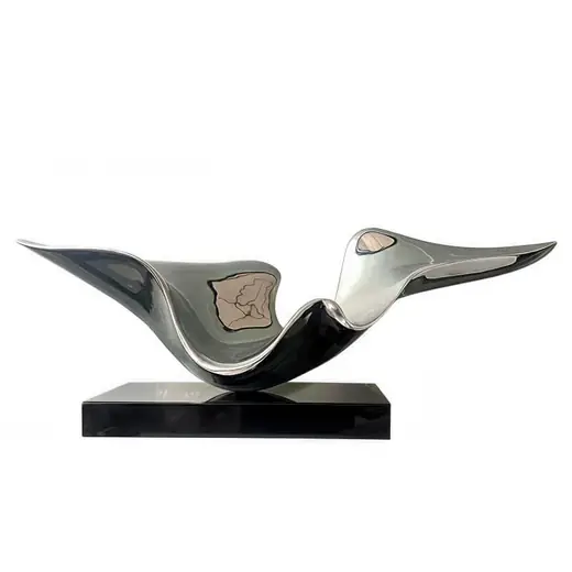 Stainless Steel Abstraction Decoration produced by Xinhengda Sculpture in Shenzhen