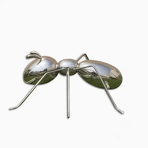 Stainless Steel Ant Outdoor Garden Park Square Shopping Mall Animal Figure produced by Xinhengda Sculpture in Shenzhen