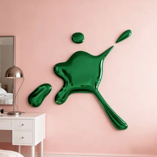 Stainless Steel Donuts Wall Decoration Design A produced by Xinhengda Sculpture in Shenzhen