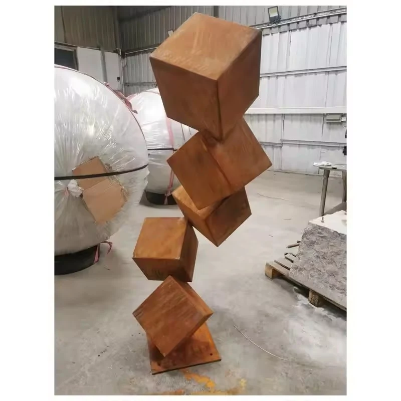 Cube Sculpture Is an Elegant Investigation of Shape Form view 5