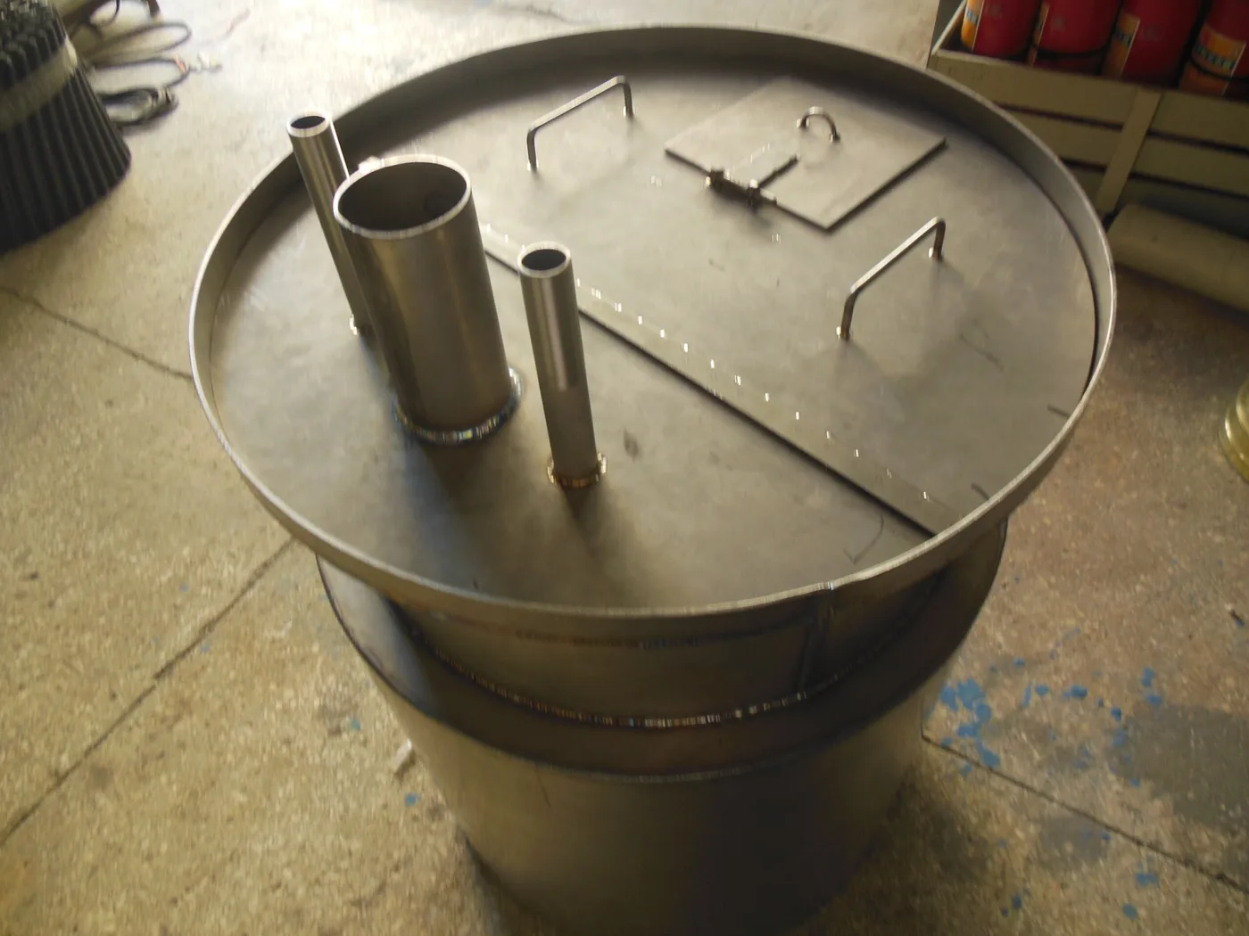 Gold Melting Reactor detail view
