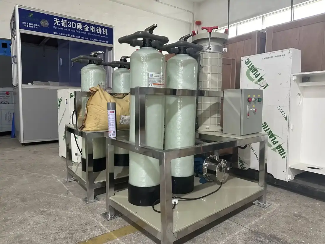 Gold Resin Recovery Machine detail view