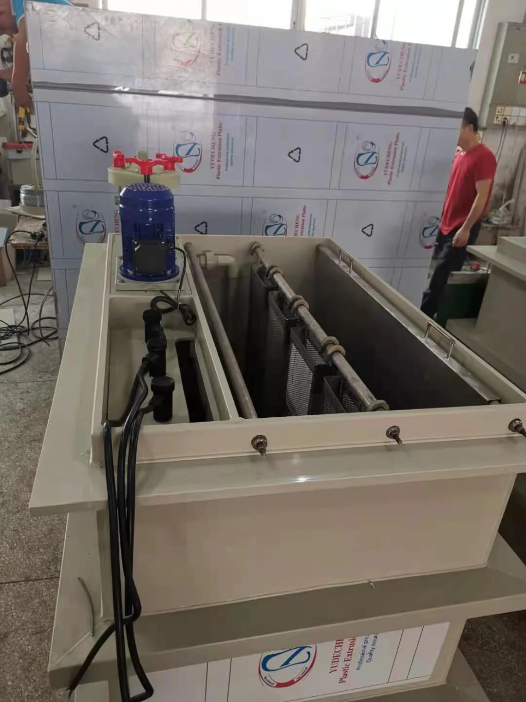 Metal Nickel Sticker Electroforming Machine detail view